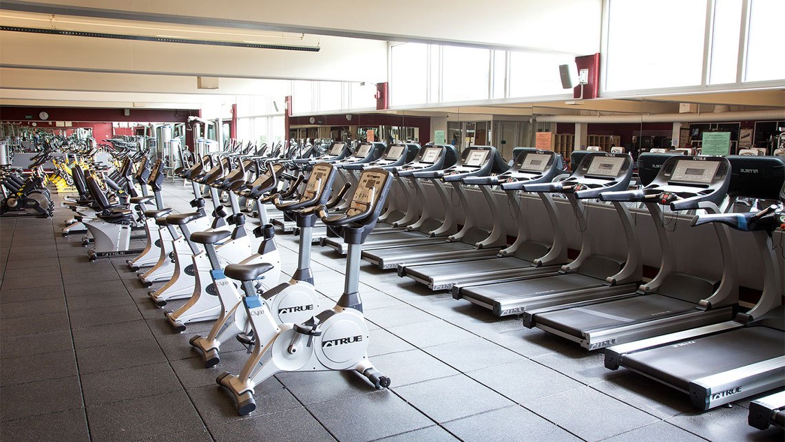 Life Fitness Center Cardio Bikes Treadmills Ellipticals