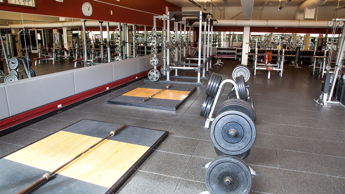 Life Fitness Center Olympic Platforms